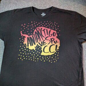 Antarctigo Vespucci (Jeff Rosenstock & Chris Farren) Shirt, Black, XL